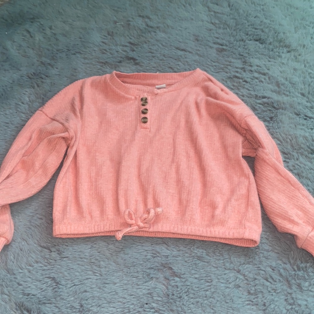 pink girls sweater